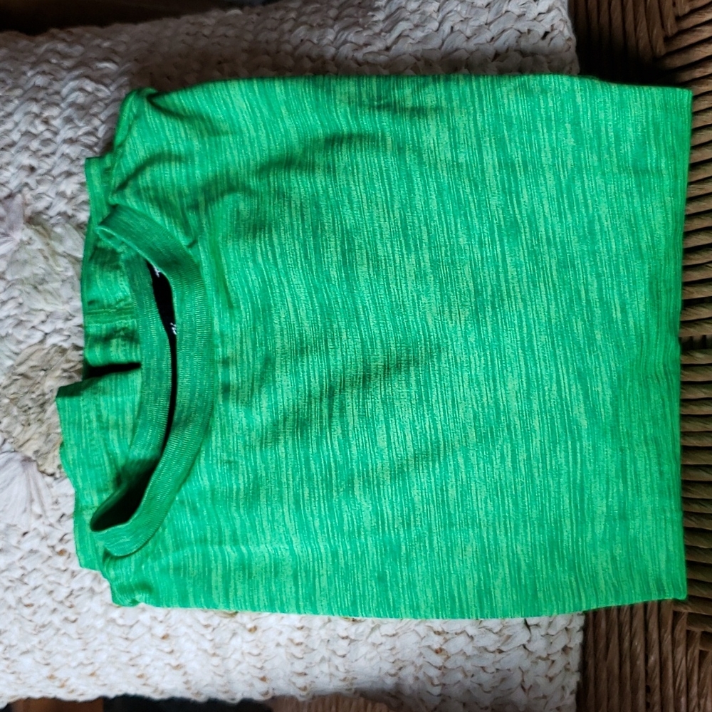 Tek Gear Drytek, short sleeve, shirt, green size L 14/16